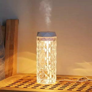 Crystal Diffuser with Colorful RGB Light